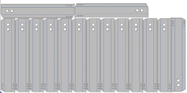 nesting planificado - software 3d